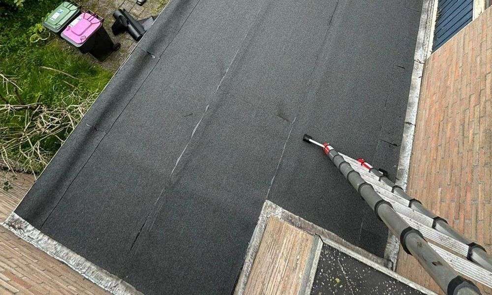 Plat dak geplaatst door dakdekker in Malden Plat dak geplaatst door dakdekker in Malden