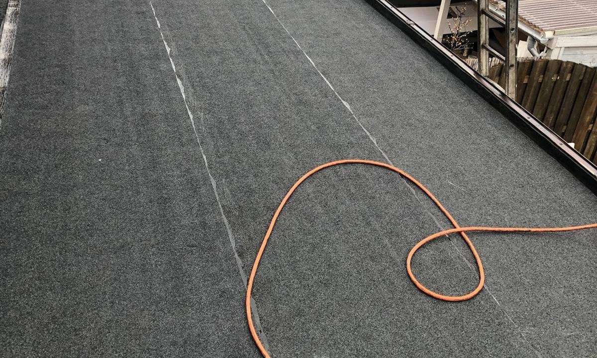 Nieuw bitumen dak aangelegd in Malden